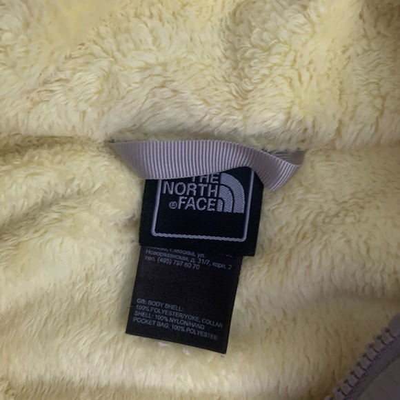 The North Face Fleece Jacket Yellow Gray S - Picture 3 of 3